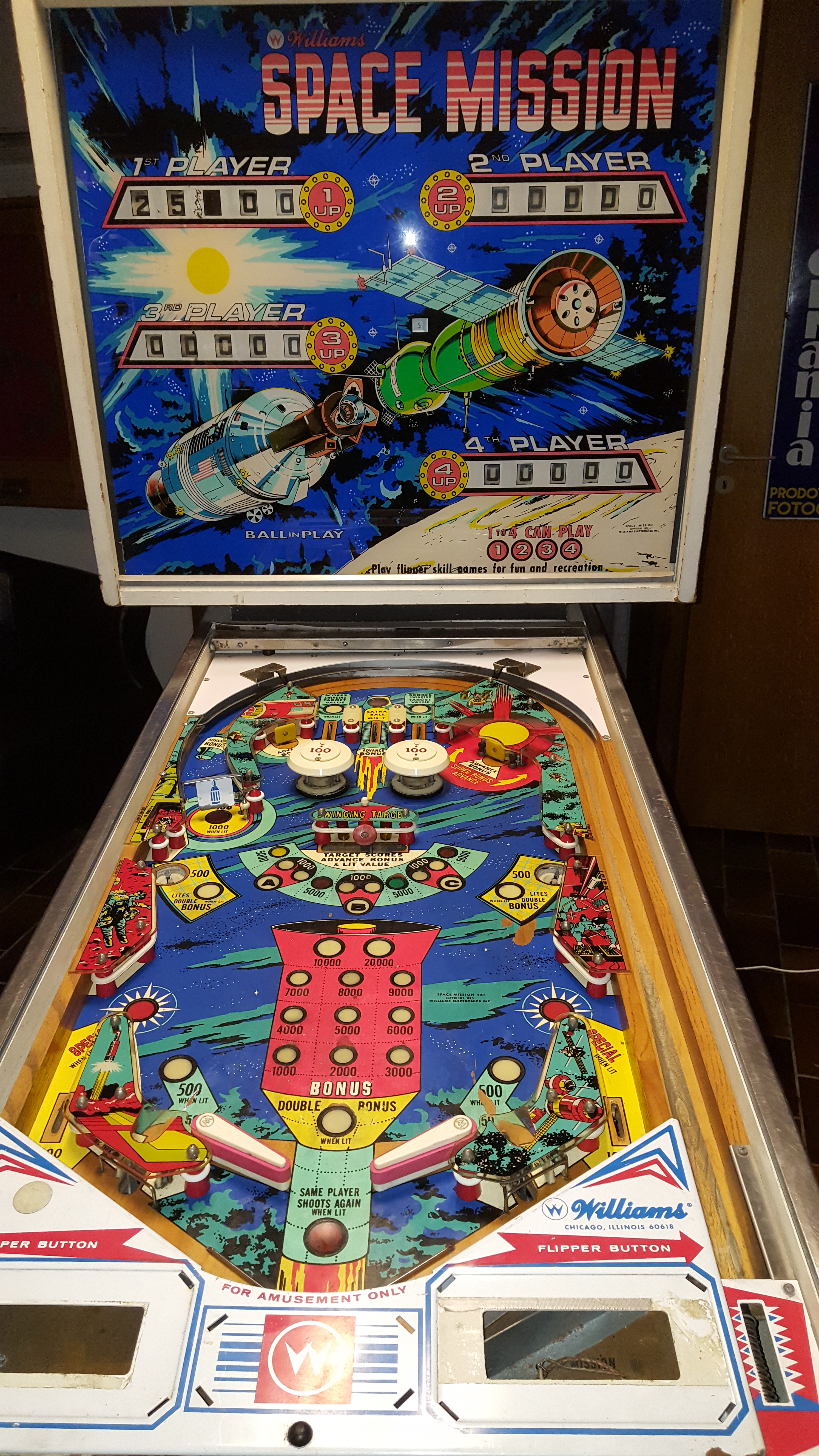 Williams space mission